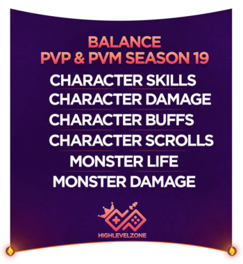 Balance PVP + PVM